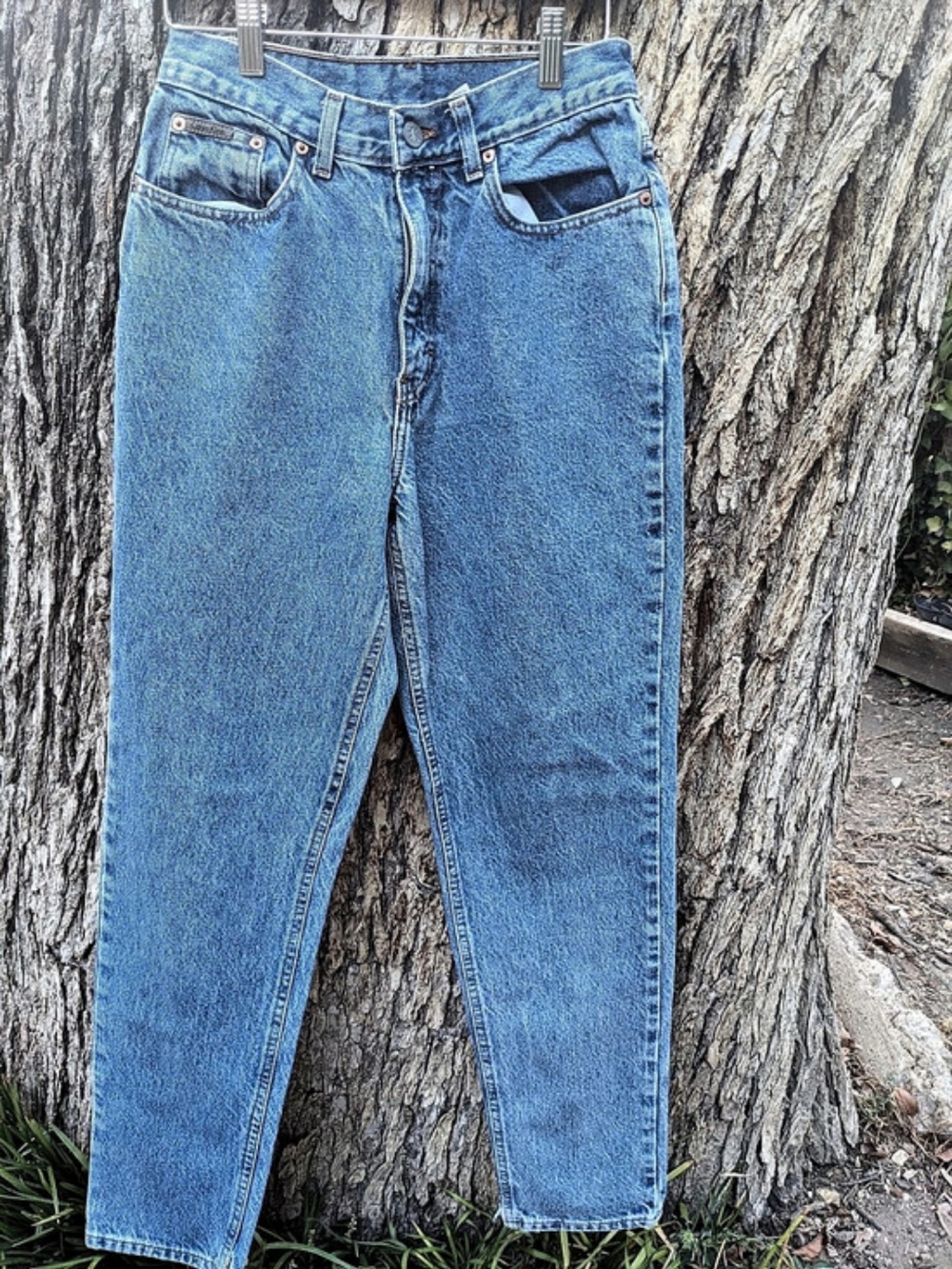 Calvin Klein Jeans straight leg Jeans Blue Waist 10